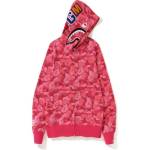 pink bape hoodie