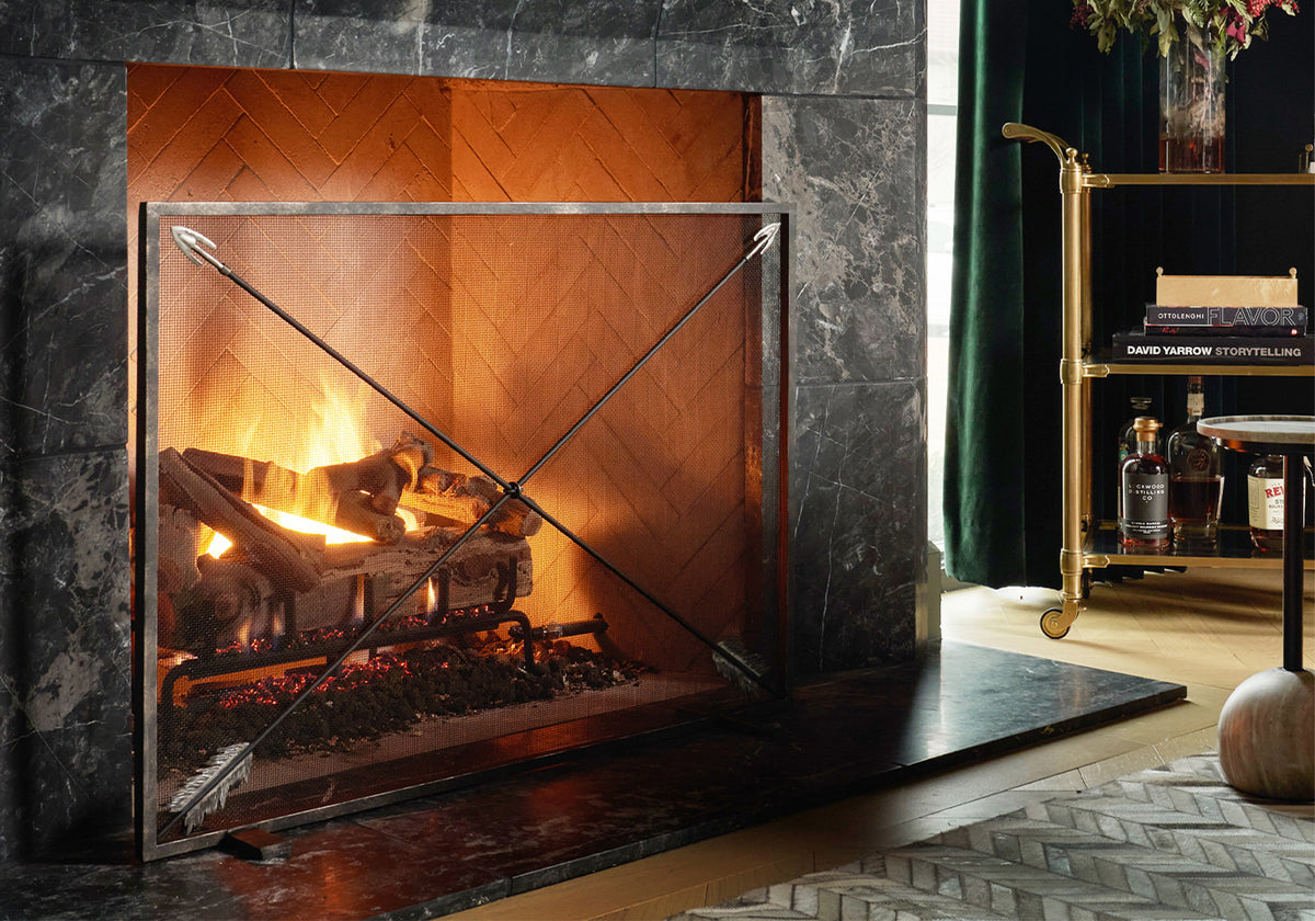 Discover Timeless Elegance with Black Fireplace Screens – Claire Crowe Collection